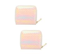 SOIMISS 2pièces Pochette PU Multi- pour Et Pratique avec Design Élégant Motif Sirène pour Étudiants Et