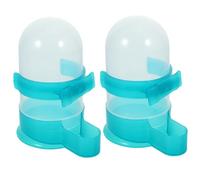 SOIMISS 2Pièces Porte Automatique pour Animaux de Compagnie Bouilloire pour Pigeon Durable pour Extérieur Vert Petit