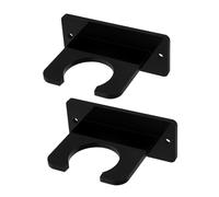 SOIMISS 2pièces Support De Batte De Baseball Mural Présentoirs Acrylique pour Battes De Softball Lot de Accessoires De Rangement Vertical