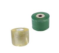 SOIMISS 2rouleau Ruban De Greffage PE Étirable Et Auto-adhésif Film Protecteur Jaune Et Vert Résistant à Eau pour Arbres Fruitiers Et Plantes Lot