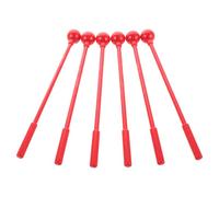 SOIMISS 3 Paires Maillets Plastique pour Percussion Baguettes Mallet pour Xylophone Glockenspiel Marimba Accessoires Professionnels pour Garçon Fille Prise Antidérapante et Pur pour Salle