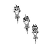 SOIMISS 3 pièces Bague Dragon Exagérée pour Hommes de Anneaux Articulés Au Design Unique pour Fêtes et Sorties Nocturnes
