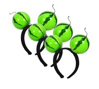 SOIMISS 3 Pièces bandeau pastèque cerceau de cheveux pastèque Boppers de tête de pastèque accessoires de déguisement cosplay nouveauté tête boppers mignon bandeau résine Vert clair