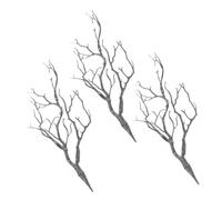 SOIMISS 3 pièces Branches Artificielles Décoratives Bleues Décor Maison Simulé Branches Séchées Réalistes Ornements pour Vase Décoration Intérieure Naturelle Entretien