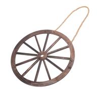 SOIMISS 3 pièces Décoration Murale Bois Vintage Campagne Roue Western Cowboy avec Fixation pour Intérieur et Extérieur Fête Anniversaire Cowboy