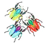 SOIMISS 3 pièces Décoration Murale Métal Insectes Sculptures pour Jardin Extérieur Ornements Fer Robuste Couleurs Art Mural