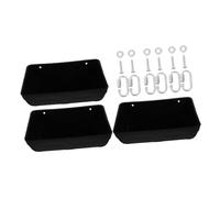 SOIMISS 3 Pièces Mangeoires Suspendues pour Volaille et Bétail Distributeur Aliments Antidéverse pour Poulets Canards et Chèvres Capacité Design et Hygiénique