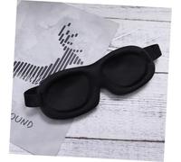 SOIMISS 3 pièces Masque Nuit Occultant et Confortable Cache Yeux Contourné pour Dormir Voyager Travailler Lot de Noir Adapté à Tous Tours de Tête