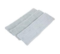 SOIMISS 3 pièces Microfiber Cleaning Pads Réutilisables Polaire Douce pour Nettoyage Sol Humide et Sec Recharge Facile et Douceur Protectrice Compatible avec Balais Spray Vert