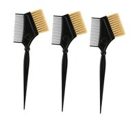 SOIMISS 3 pièces Peignes pour Coloration Cheveux Accessoires Flexibles pour Salon et Usage Domestique Kit Complet pour Teinture et Coiffage DIY