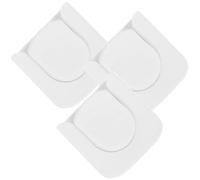 SOIMISS 3 Pièces Support Magnétique Mural Blanc pour Télécommande Compact en Plastique, Organiseur Mural pour Télécommande Garage Pendant été Vacances