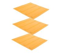 SOIMISS 3 Pièces Tactile Blind Board Tiles PVC Nonslip Weatherproof Raised Pattern Bricks For Visually Impaired Pathways And Sidewalks