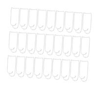 SOIMISS 30 Pièces Lot de Boucles De Fixation pour Plantes Vignes Et Structures Petites Boucles Métal pour Supports De Structure De Jardinage