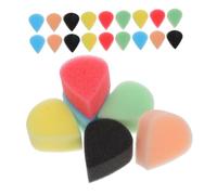 SOIMISS 30pièces Lot De Éponges De Maquillage Pour Visage Réutilisables Et Colorées Adaptées Peinture Artistique Et Au Maquillage Visage