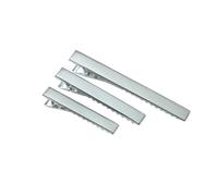 SOIMISS 30pièces Pinces Crocodiles Pince à Cheveux Bec de Canard Carrée Plate DIY Accessoires de Coiffure pour Fille Cheveux Long