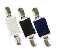 SOIMISS 3pcs Clips de Serrage Taille Élastiques pour Femme, Broche Extensible en Alliage et Polyester, Accessoire Vintage Minimaliste pour Robes et Jeans