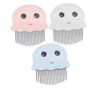 SOIMISS 3pièces Peigne à Dents Larges pour Animaux de Compagnie Peigne Anti-mue Brosse de Toilettage Portable pour Chat et Chien Outil de Démêlage pour Éliminer les Nœuds et Sous-poil