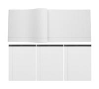 SOIMISS 4 pièces Bloc-notes à Larges Lignes Papier Anti-encre Pages Détachables Calepin Prise de Notes pour École Bureau et Usage Juridique