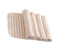 SOIMISS 4 pièces Couches Lavables Garçon Fille avec Doublure Absorbante Réutilisable Protège-culotte Plat Multi-couches pour Nuit Booster Absorbant pour Garçon Fille