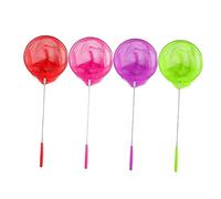 SOIMISS 4 pièces Filets Télescopiques Acier Inoxydable pour Garçon Fille de Filets Dérapants pour Attraper Insectes et Outils de Extérieurs Couleurs Aléatoires Couleur Couleur Aléatoire