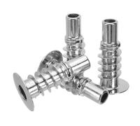 SOIMISS 4 Pièces Insert de Charnière D'appui-tête en Alliage pour Canapé et Fauteuil Inclinable, Kit de Quincaillerie Robuste avec Installation Facile pour Meubles DIY à Domicile