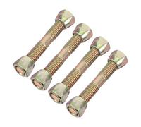 SOIMISS 4 pièces Kit de Vis de Connexion pour Chaise Suspendue et Fauteuil à Bascule Assemblage avec Ressort pour Hamac et Meubles Extérieur Fixation Robuste et Installation Facile