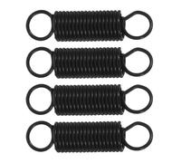 SOIMISS 4 Pièces Loquet de Porte pour Four à Micro-ondes, Ressort de Verrouillage de L'appareil, Accessoire en Métal Noir, Installation Facile, pour Porte de Micro-ondes, la Cuisine