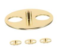 SOIMISS 4 pièces Lot de Clés Métalliques de Remontoir pour Boîte à Musique DIY Base de Tourne-Disque Dorée Miroir Accessoires Créatifs pour Décoration Artisanale