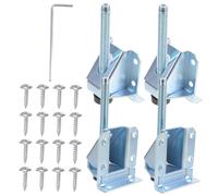 SOIMISS 4 pièces Lot de Réglables pour Meubles Rehausseurs de Table Nivellement Précis pour Armoires Établi Étagères Ajustement Facile pour Meubles Déséquilibrés