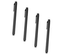 SOIMISS 4 pièces Nail Art Manucure Femme Noir Outils Peinture DIY Pinceaux Fins pour Dessiner Lignes et Motifs Ongles