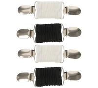 SOIMISS 4 Pièces Pince à Cordon pour Vêtements Pinces à Pull Rétro pour Cardigan à Broche pour Pulls Fermoirs à Cordon pour Col