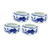 SOIMISS 4 pièces Plats à Encre Porcelaine pour Calligraphie Chinoise Supports pour Pinceaux Accessoires Art Design Délicat Compacte Couleur Aléatoire Couleur Aléatoire Couleur Aléatoire