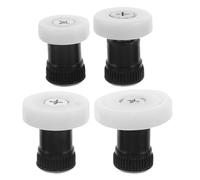SOIMISS 4 pièces Pottery Wheel Attachment Professional Ceramic Sculpture Trimming Spinner Clay Carving Tool for Smooth Surface Finishing and Edge Polishing in Art Studios