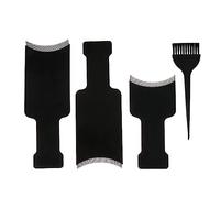 SOIMISS 4 pièces Set Pinceaux et Plaques de Coloration Capillaire Kit Professionnel de pour Cheveux Salon et Maison
