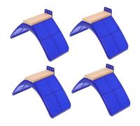 SOIMISS 4 pièces Support Perchoir Bois Massif pour Pigeons et Palombes Aire de Repos et Spacieuse pour Oiseaux de Compagnie