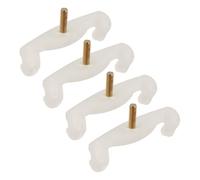 SOIMISS 4 Pieds de Repose-épaule Antidérapants en Caoutchouc pour Violon Taille 1/4-1/8, Pièces de Rechange Universelles pour Violon et Alto, Coussin Ergonomique Confortable pour Jeu
