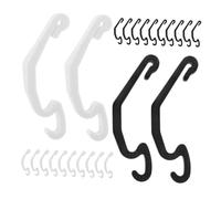 SOIMISS 40 Pièces Cage Edge Connectors for Pet Cages Durable Plastic Buckles for Easy DIY Assembly Secure Clips Hamster Bird and Chicken Wire Enclosures