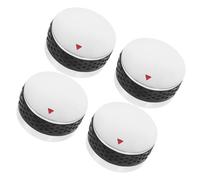 SOIMISS 4pièces Bouton De Commande Pour Barbecue Bouton De Remplacement Pour Brûleur à Gaz Interrupteur Rond Plastique Pour Cuisinière à Gaz