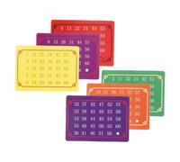 SOIMISS 5 Ensembles Cartes Télépathiques Numériques pour Tours de Prestidigitation Jeu de Cartes Mentalisme pour Lectures de Pensées et Performances Scéniques