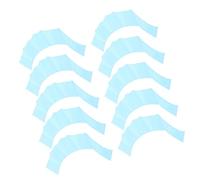 SOIMISS 5 Paires Accessoires Natation Silicone Palmés Type Grenouille pour Entraînement Natation Adultes et Garçon Fille Renforcement Musculaire Confort Souple Bleu Lac