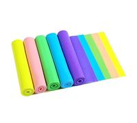 SOIMISS 5 pièces Bande Élastique de Yoga Sangle de Fitness pour Étirements et Exercices Dimensions Couleurs Aléatoires Rose Bleu Vert Jaune Couleur Aléatoire Couleur Aléatoire