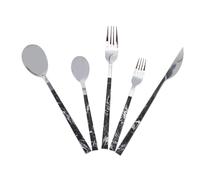 SOIMISS 5 pièces Coffret de Acier Inoxydable avec Design Couverts Élégants pour Repas Raffinés pour Restaurants et Dîners Familiaux