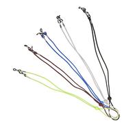 SOIMISS 5 pièces Cordon Élastique pour Lunettes Lot de Sangles de Sport Gris Marron Noir Bleu Vert Accessoire Pratique pour Activités Extérieures et Protection des Lunettes