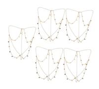 SOIMISS 5 Pièces d'accessoires pour cheveux vintage marivaux mrsize trend breloque charms bijoux de tête pour femmes de tête pour les mariées bijoux de casque de zinc