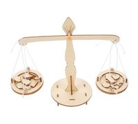 SOIMISS 5 Pièces DIY Balance Scale Kit for Stem Education Science Experiment Toy Portable Children Engineering Model for Home and School