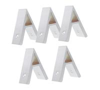 SOIMISS 5 pièces Équerres Assemblage Aluminium pour Profilés Connecteurs Angle Robustes et Résistants à Oxydation pour Applications Cnc et Imprimantes