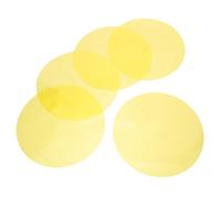 SOIMISS 5 Pièces Film Diffuseur de Lumière Auto Adhésif Film Correction Couleur Chaude pour Lampes Gel Colorées Transparentes pour Décoration Intérieure Filtres Lumière Pet Polyvalents