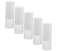SOIMISS 5 pièces Flacons Rechargeables Séparateurs Huile et Eau pour Lotion Sérum Essence Corps et Maquillage Contenants Voyage Double Chambre pour Stockage Pur et Stable