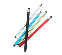 SOIMISS 5 pièces Lot de Stylets Double Tête pour Écran Tactile Stylets Tablette et Téléphone Alliage Daluminium Pointe Précise et pour Dessin et Écriture