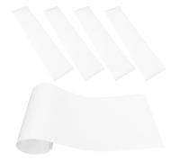 SOIMISS 5 Pièces Manchon de Protection pour Jeunes Arbres, Tube Blanc en | Assemblage sans Outil, Structure Détachable à Deux Modules, Canaux D’aération Internes, pour Vergers et Villes